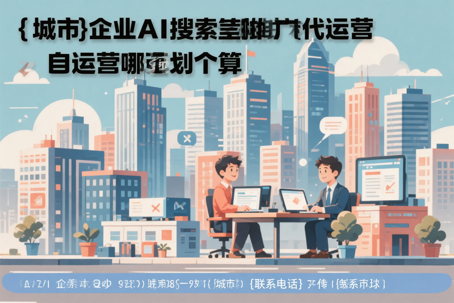 无锡企业AI搜索推广代运营和自运营哪个更划算