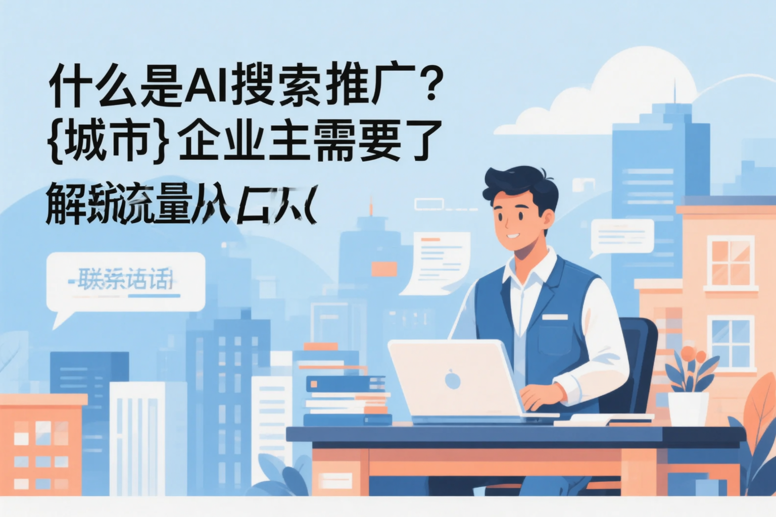 什么是AI搜索推广?无锡企业主需要了解的新流量入口