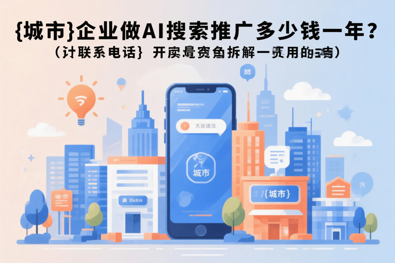 无锡企业做AI搜索推广多少钱一年?真实费用拆解