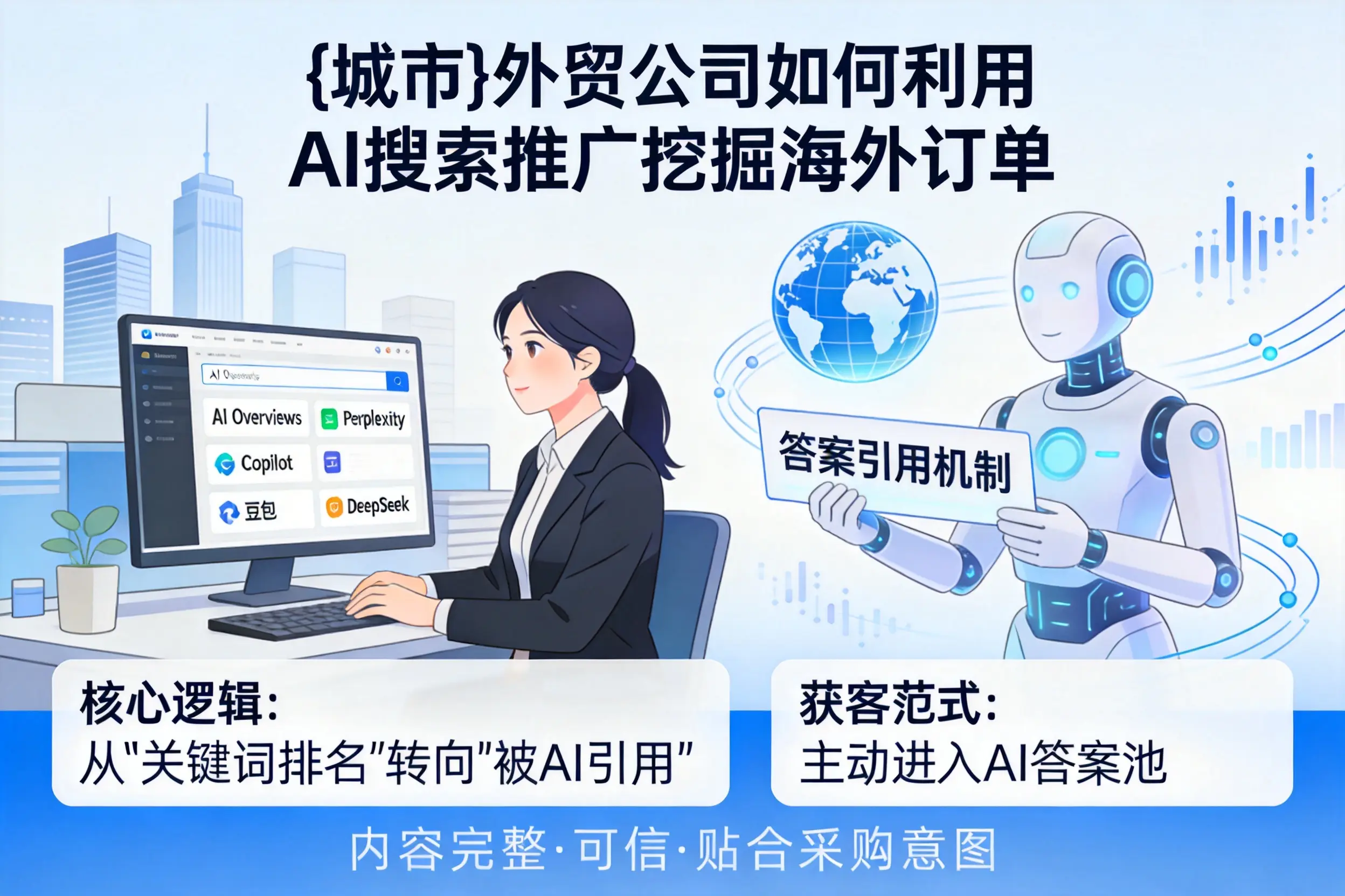 无锡外贸公司如何利用AI搜索推广挖掘海外订单