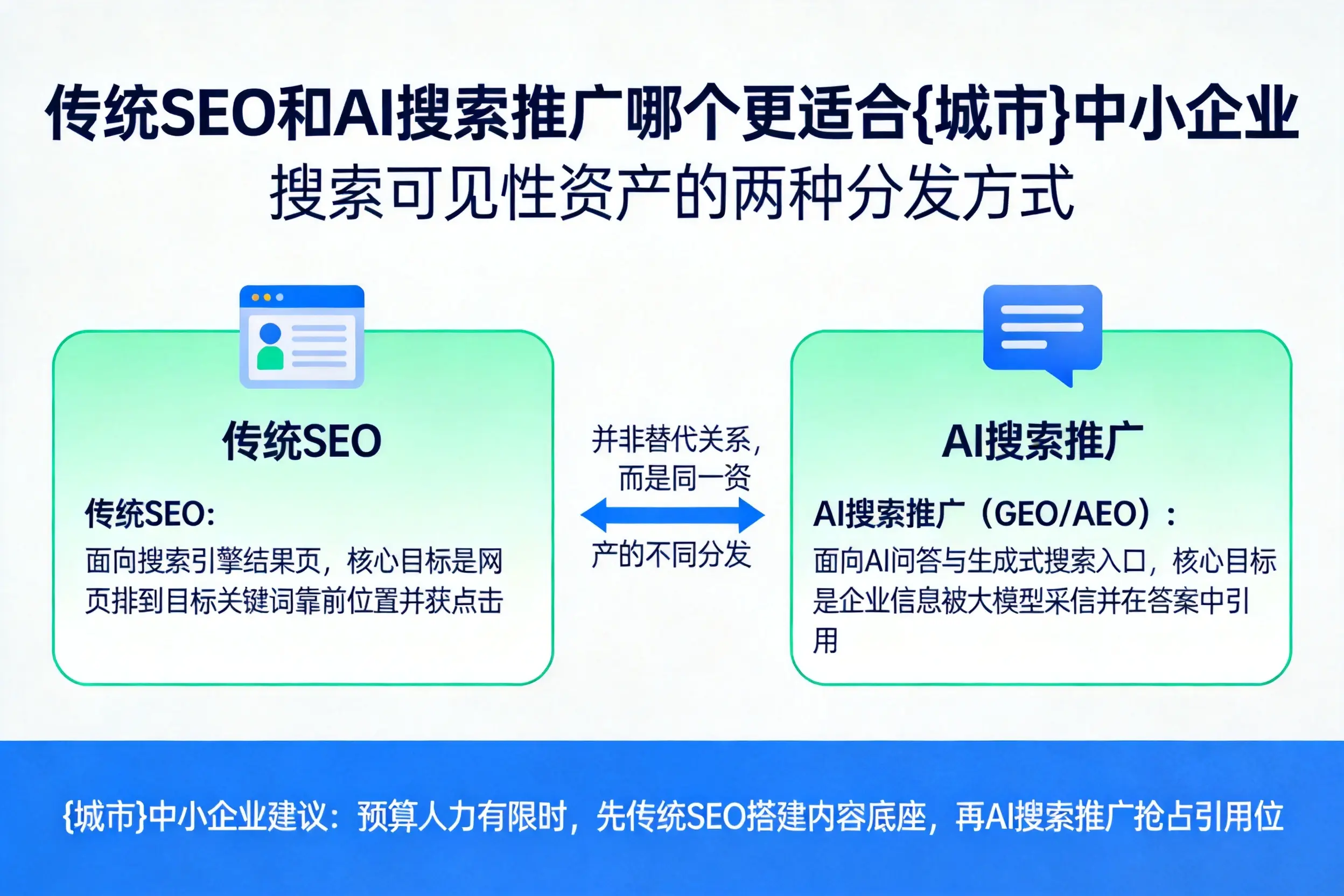 传统SEO和AI搜索推广哪个更适合无锡中小企业