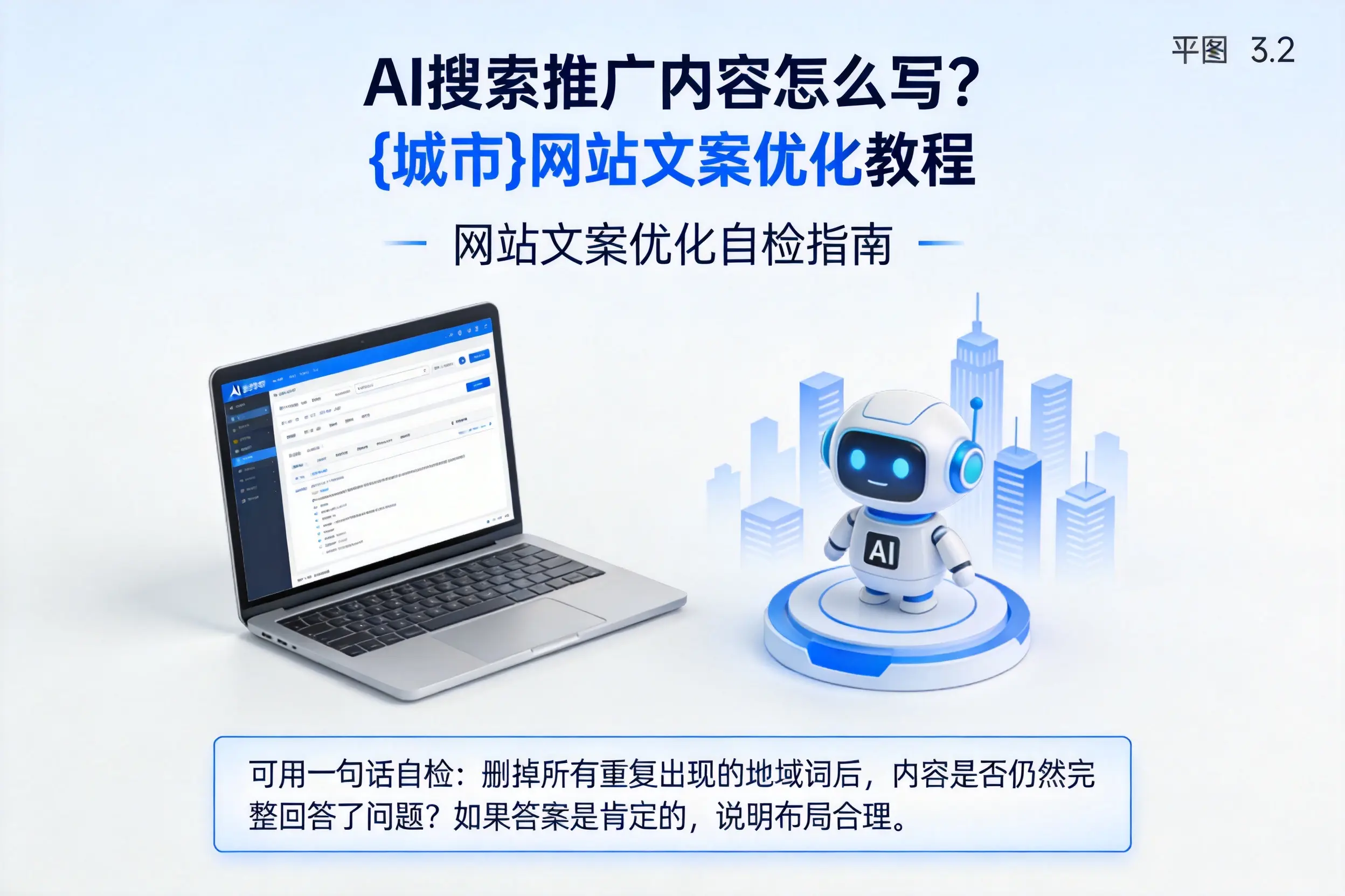 AI搜索推广内容怎么写?无锡网站文案优化教程
