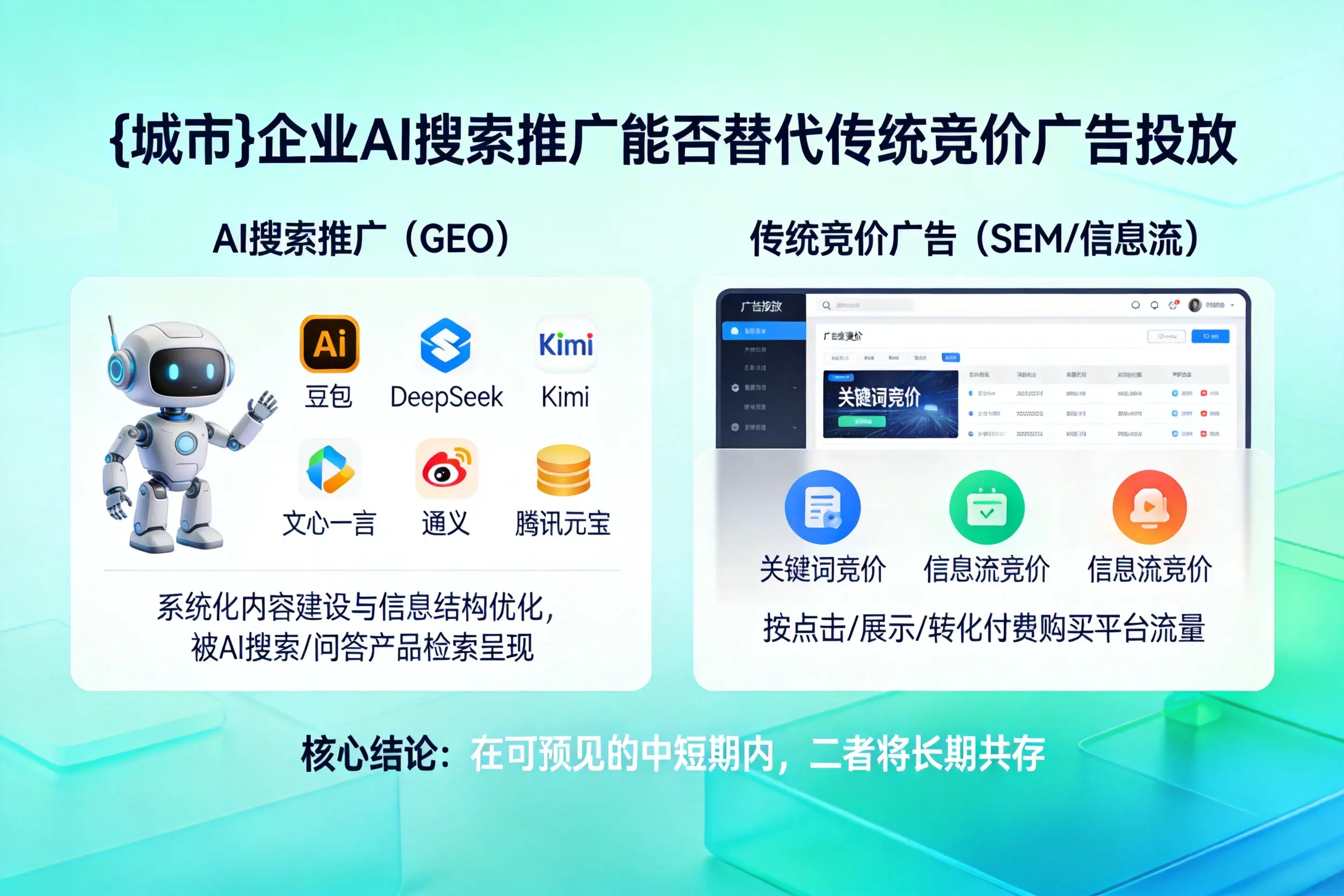 无锡企业AI搜索推广能否替代传统竞价广告投放