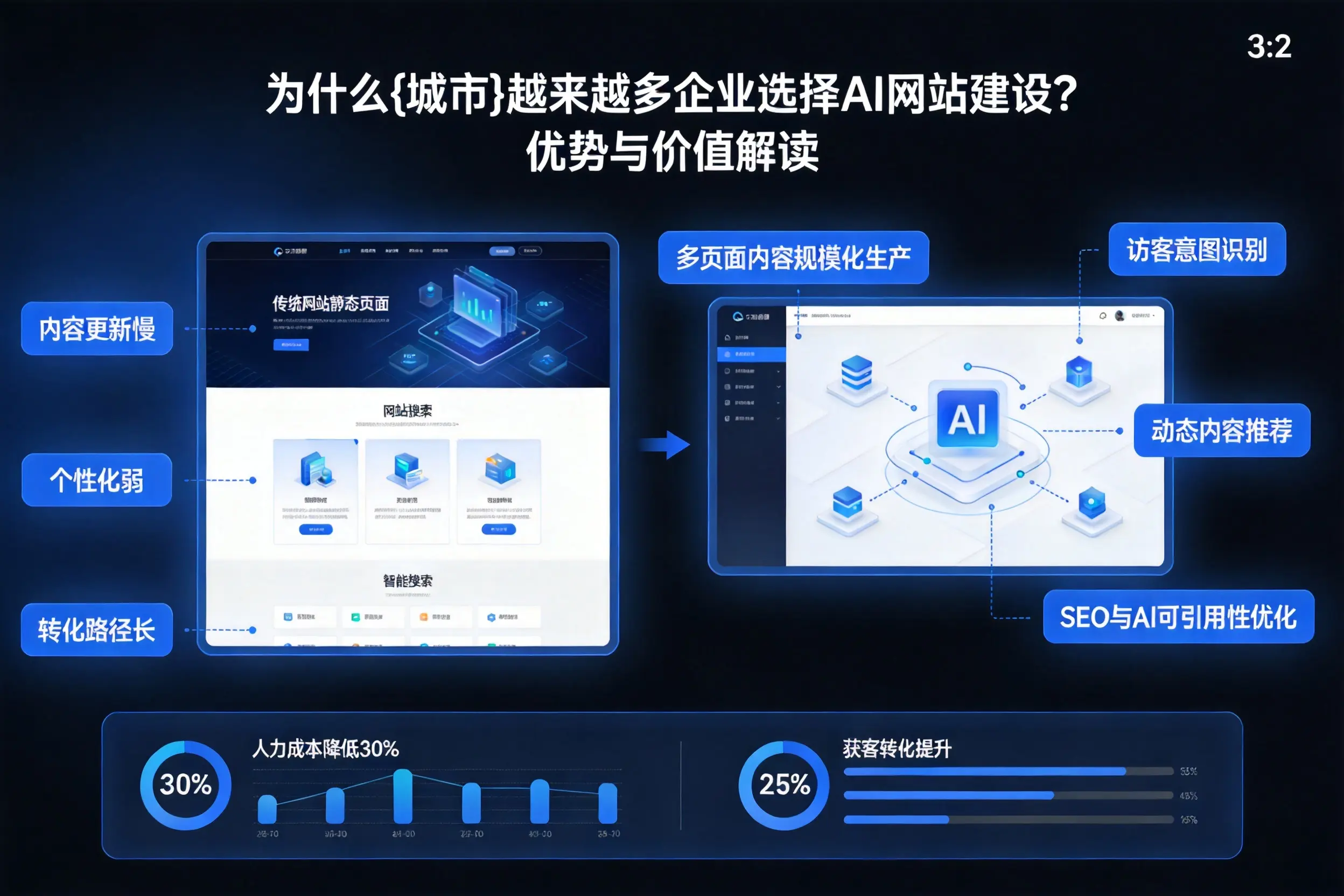 为什么无锡越来越多企业选择AI网站建设?优势与价值解读
