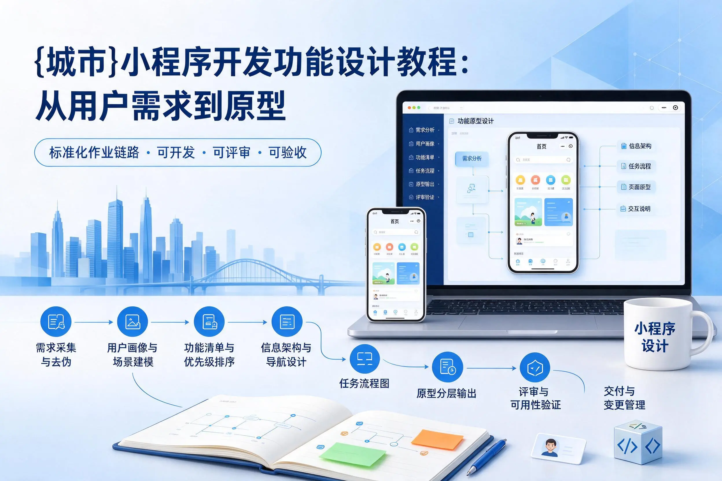无锡小程序开发功能设计教程:从用户需求到原型