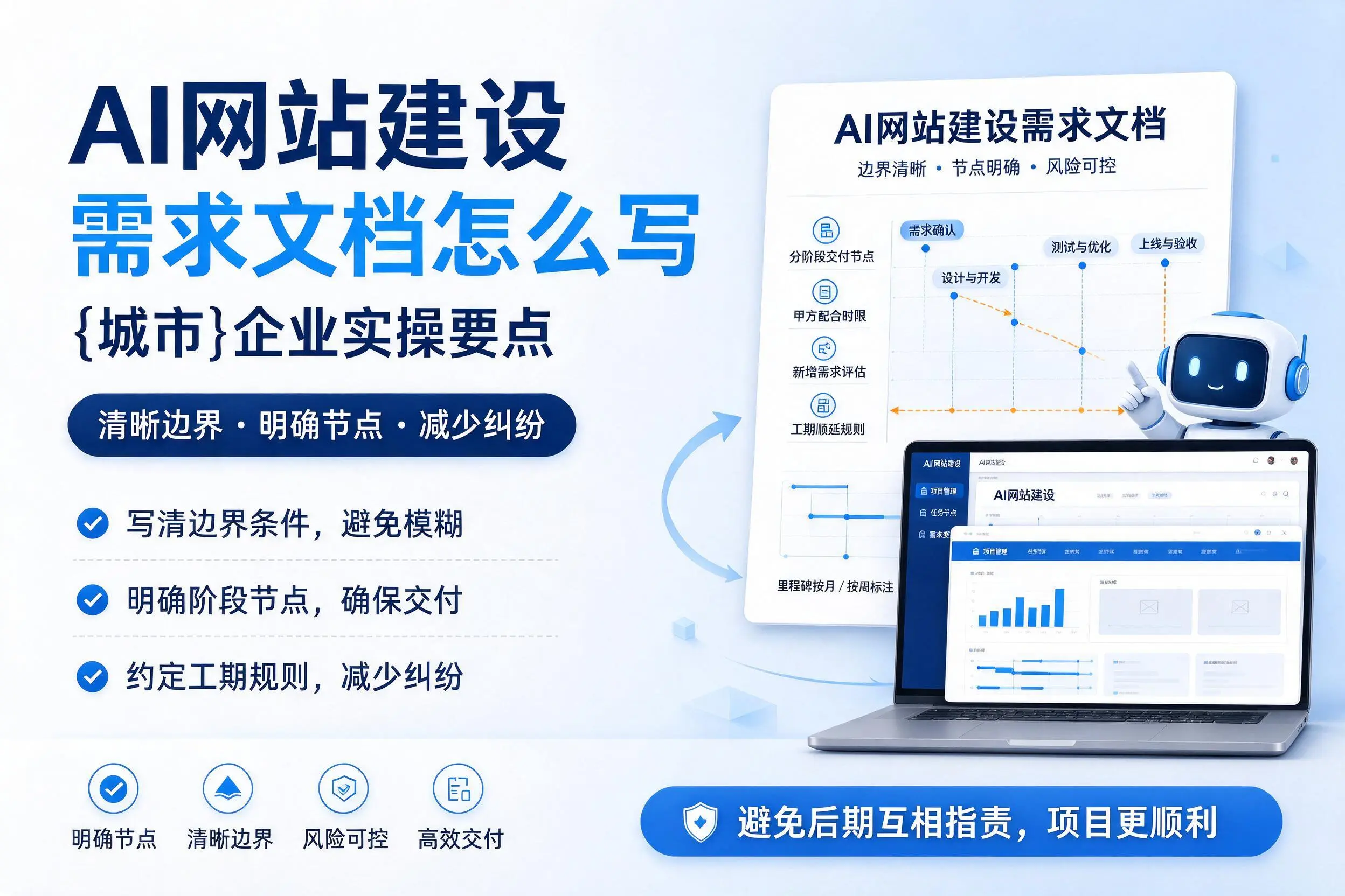 AI网站建设需求文档怎么写，无锡企业实操要点