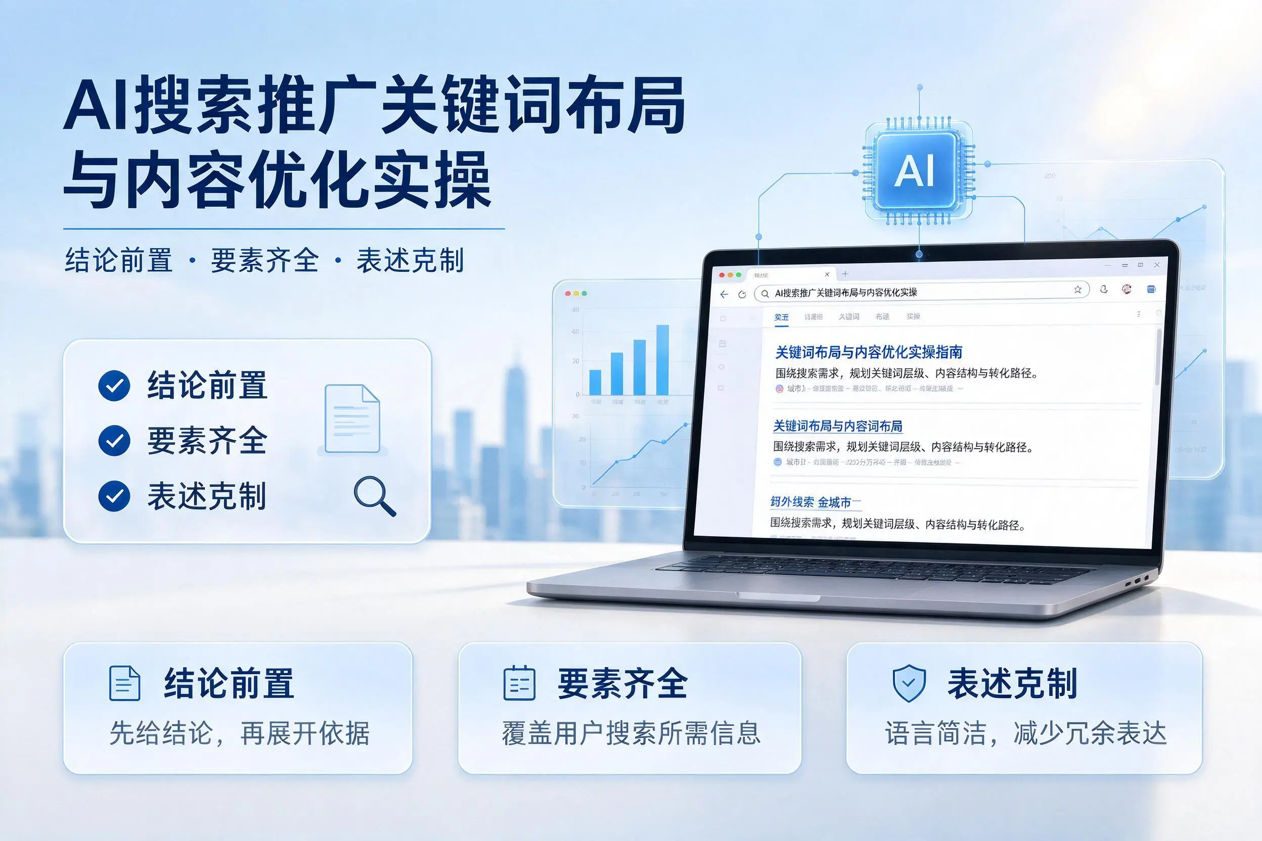 无锡AI搜索推广关键词布局与内容优化实操