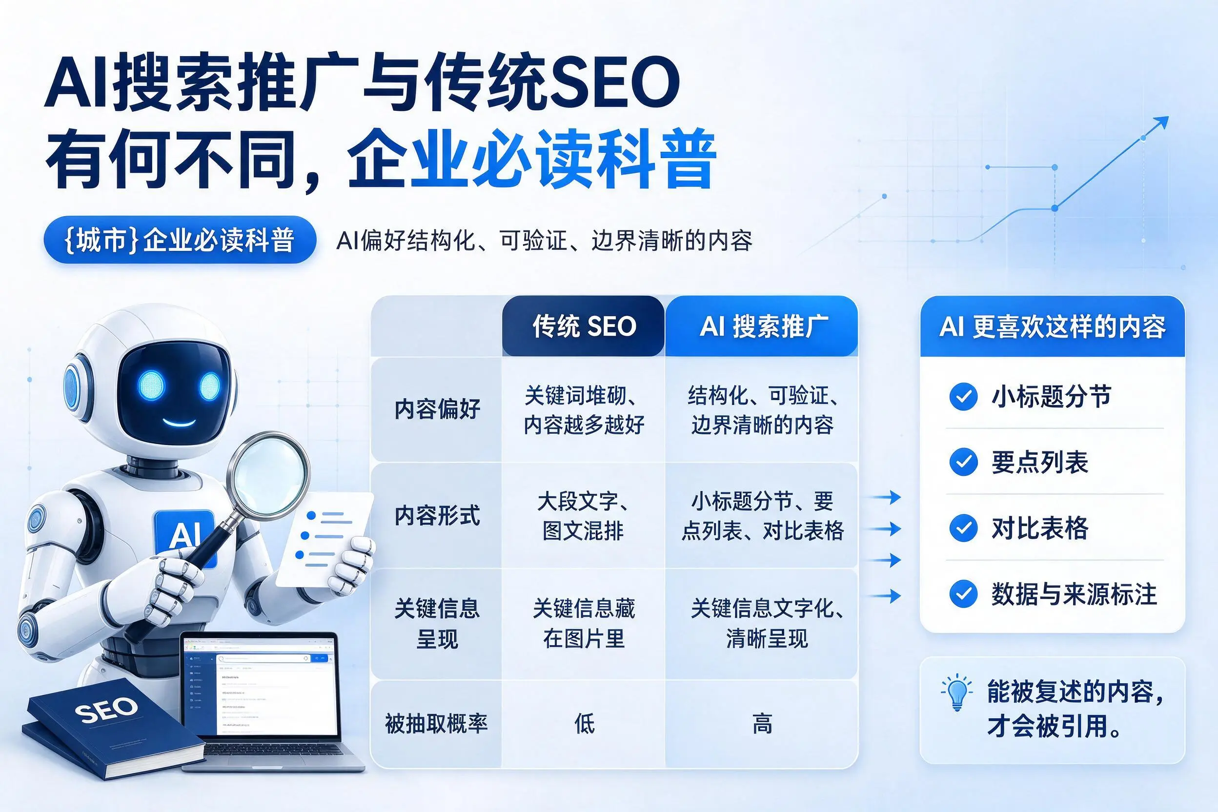 AI搜索推广与传统SEO有何不同,无锡企业必读科普